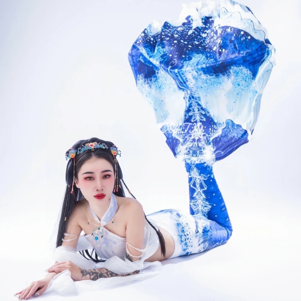 HD Diving Mermaid Tail for Girls Swimming Swimsuit Adult Female Customized Can Bikini Beach Cosplay Costume
HD Diving Mermaid Tail for Girls Swimming Swimsuit Adult Female Customized Can Bikini Beach Cosplay Costume