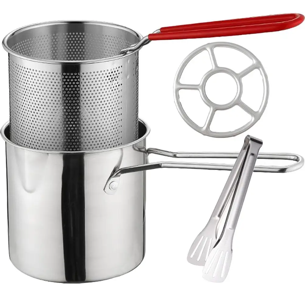 Stainless Steel Fryer Multiple Purpose Frying Basket Kit Fries Pot Mini Breakfast
Stainless Steel Fryer Multiple Purpose Frying Basket Kit Fries Pot Mini Breakfast