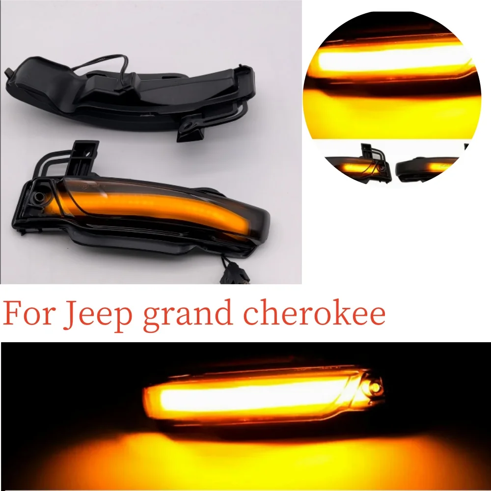 For Jeep Grand Cherokee LED Dynamic Turn Signal Light Indicator Rearview Mirror Blinker Repeater Lamp WK2 2011-2020
For Jeep Grand Cherokee LED Dynamic Turn Signal Light Indicator Rearview Mirror Blinker Repeater Lamp WK2 2011-2020