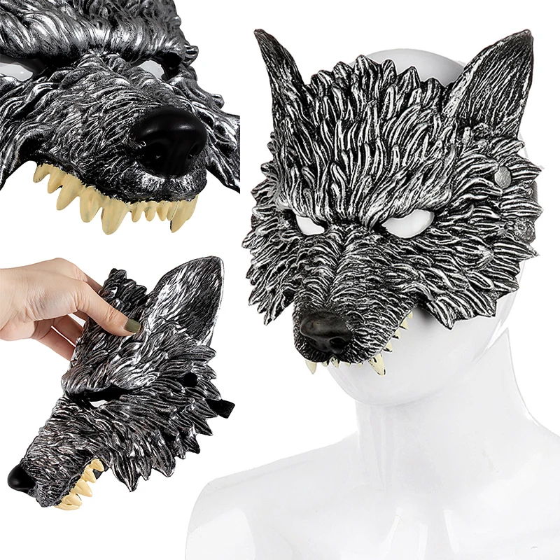3D реалистичная маска оборотня, мягкая пена из искусственной кожи, маска с головой волка, карнавальный костюм на Хэллоуин, реквизит, маска животного, вечерние головные уборы
3D реалистичная маска оборотня, мягкая пена из искусственной кожи, маска с головой волка, карнавальный костюм на Хэллоуин, реквизит, маска животного, вечерние головные уборы