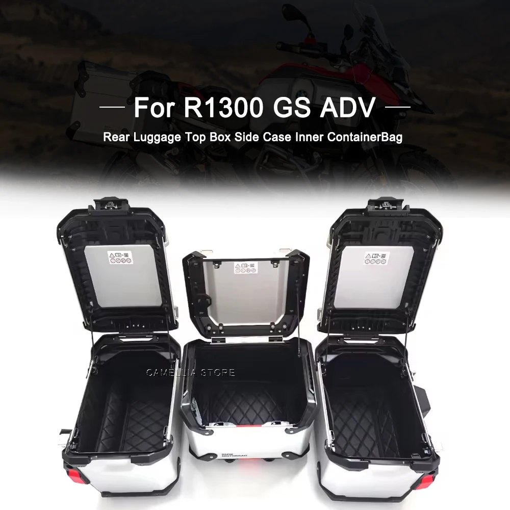 Motorcycle Luggage Compartment Inner Bag Fiber Leather Motorcycle Accessories Waterproof for BMW R1300GS ADV 2024-2026
Motorcycle Luggage Compartment Inner Bag Fiber Leather Motorcycle Accessories Waterproof for BMW R1300GS ADV 2024-2026