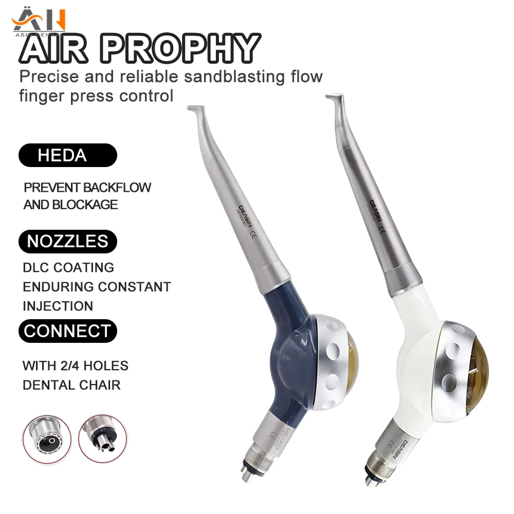 Dental Air Prophy Unit Polisher Jet Air Flow Oral hygiene Teeth Whitening Plaque pigment Cleaning 2hole 4hole Surgical Equipment
Dental Air Prophy Unit Polisher Jet Air Flow Oral hygiene Teeth Whitening Plaque pigment Cleaning 2hole 4hole Surgical Equipment