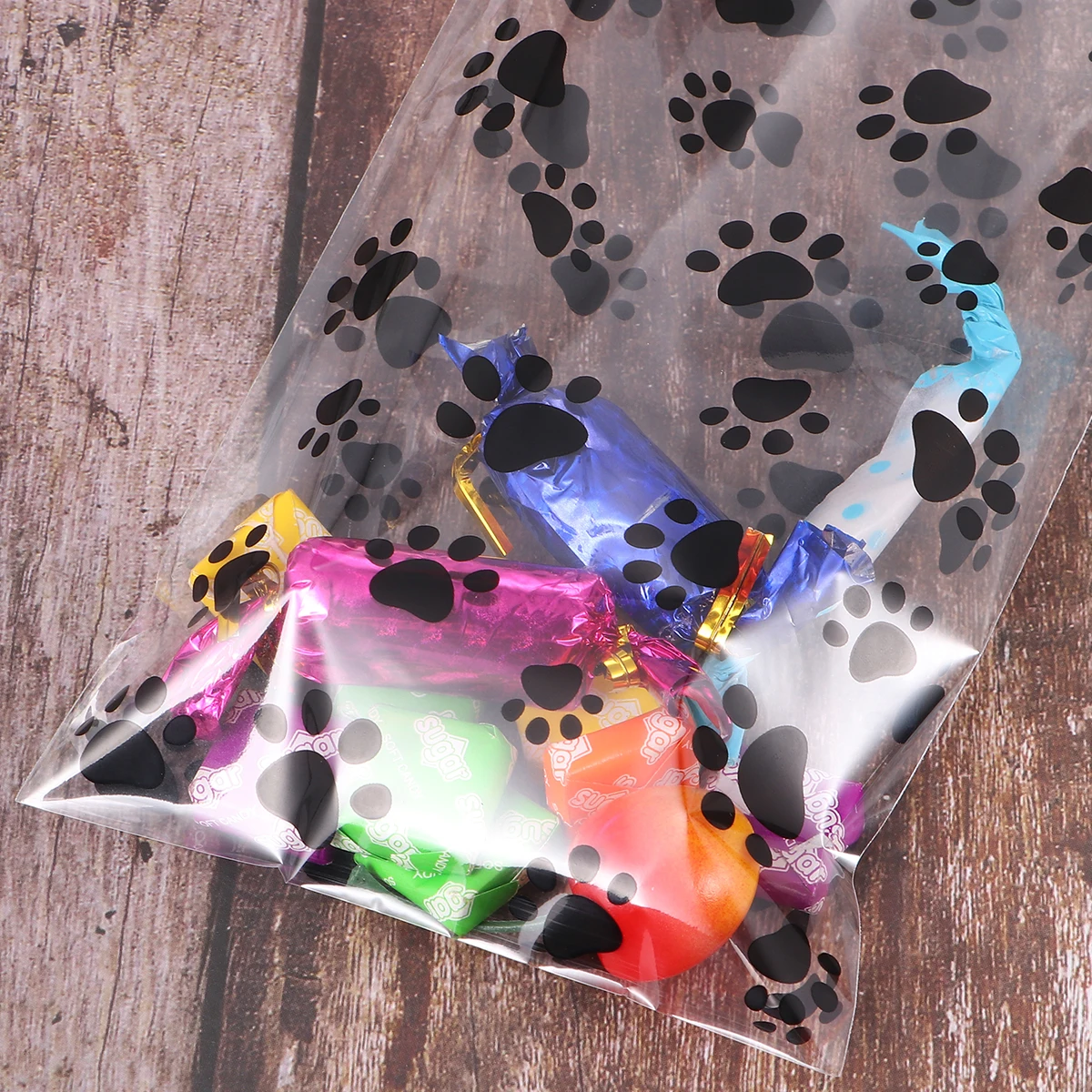 Snack Packaging Bag Transparent Candy Cookies Storage Pouch Baking Bags Reusable Food Grade OPP Material Dog Design Gift Treats
Snack Packaging Bag Transparent Candy Cookies Storage Pouch Baking Bags Reusable Food Grade OPP Material Dog Design Gift Treats