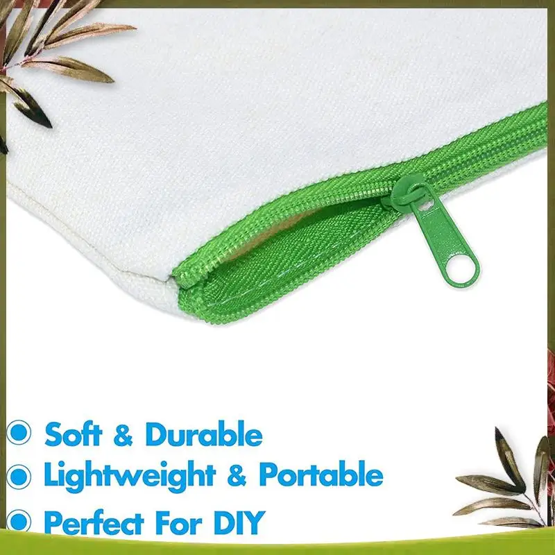 New-45 Pack Blank Cotton Canvas DIY Craft Zipper Bags Pouches Pencil Case For Makeup Cosmetic Toiletry Stationary Storage
New-45 Pack Blank Cotton Canvas DIY Craft Zipper Bags Pouches Pencil Case For Makeup Cosmetic Toiletry Stationary Storage