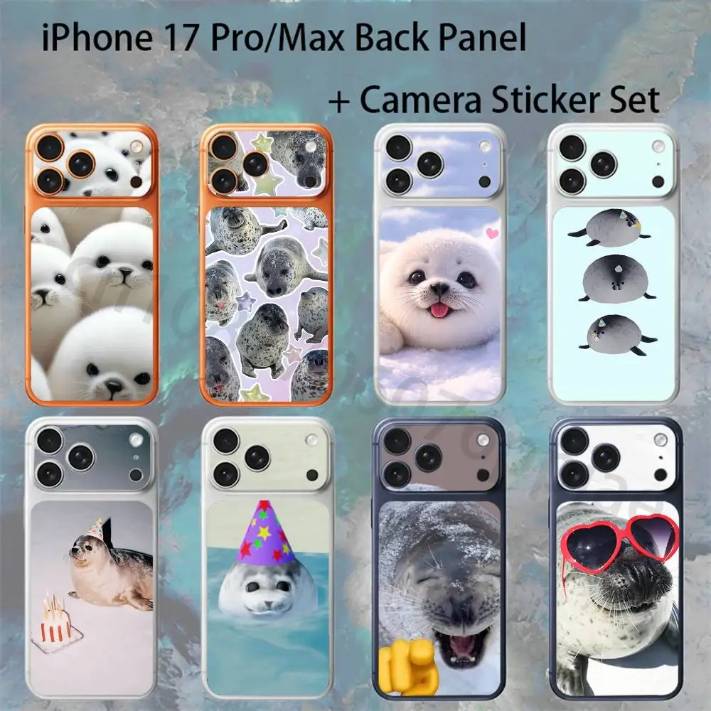 Cute and Funny Seals For iPhone 17pro/proMax Full body Back Cover Decal Skin Colorful Rear Protective Sticker Film
Cute and Funny Seals For iPhone 17pro/proMax Full body Back Cover Decal Skin Colorful Rear Protective Sticker Film