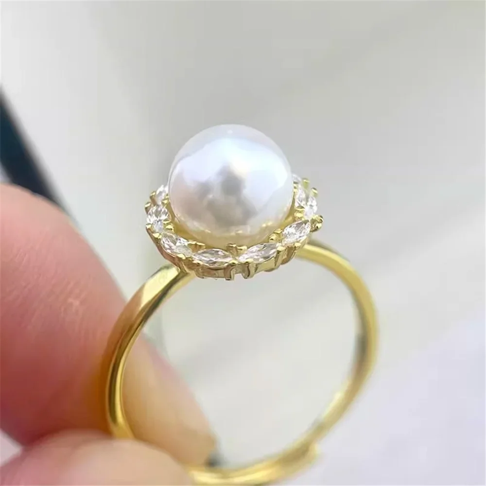 Solid S925 Sterling Silver Pearl Ring Settings Findings & Accessories - for Jewelry Making Bulk Wholesale Craft Supplies 6-8mm
Solid S925 Sterling Silver Pearl Ring Settings Findings & Accessories - for Jewelry Making Bulk Wholesale Craft Supplies 6-8mm