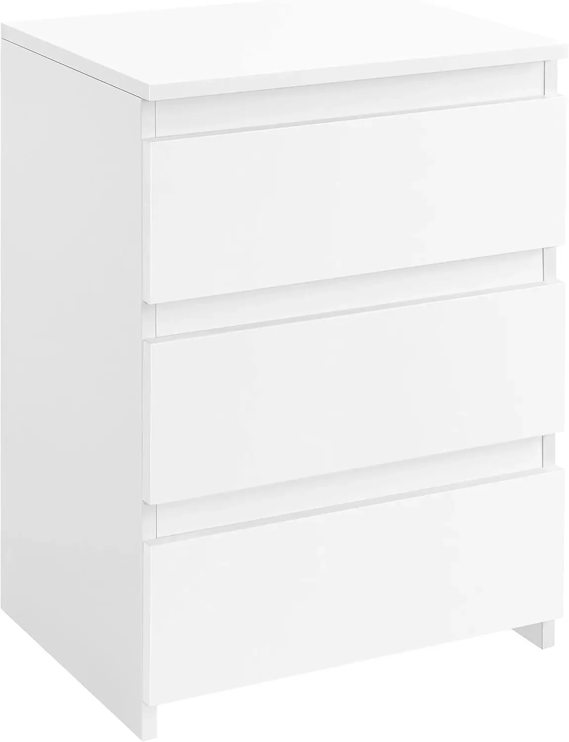 Nightstand with 3 Drawers, Wooden Bedside Table with Storage, Small Bedside Storage Cabinet Unit with Sturdy Base for Bedroom
Nightstand with 3 Drawers, Wooden Bedside Table with Storage, Small Bedside Storage Cabinet Unit with Sturdy Base for Bedroom
