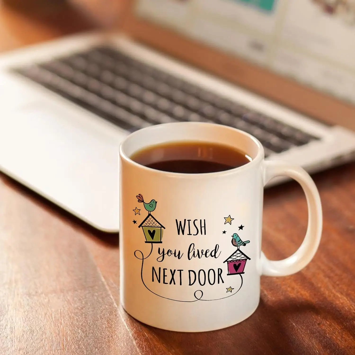 Wish You Lived Next Door Mugs Funny Neighbor Birthday Friendship Gifts for Women Christmas Gifts Novelty Coffee Cups 11 oz
Wish You Lived Next Door Mugs Funny Neighbor Birthday Friendship Gifts for Women Christmas Gifts Novelty Coffee Cups 11 oz