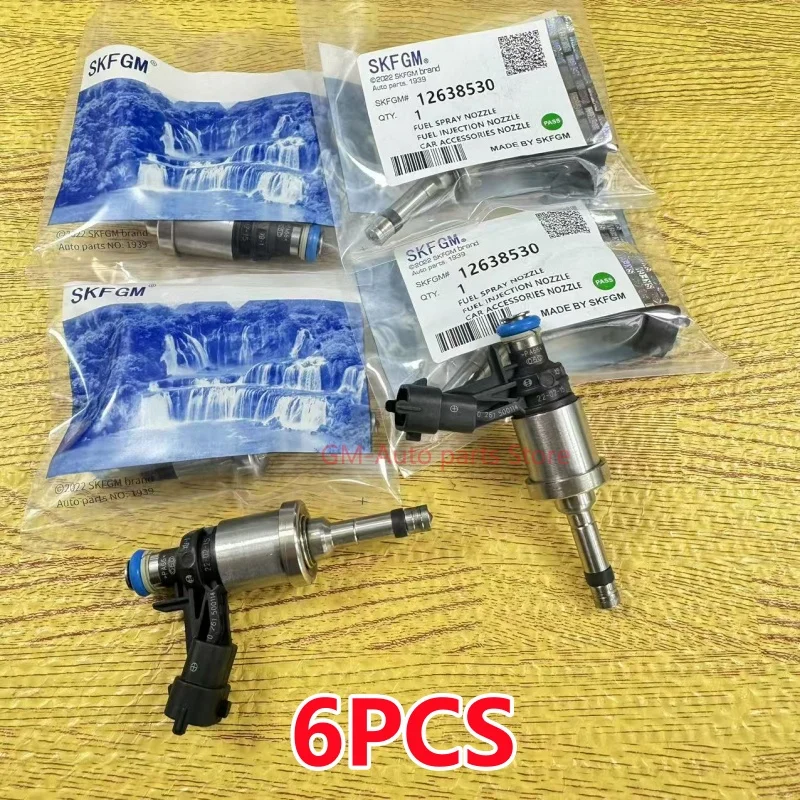 6PCS Fuel Injector Nozzle For Buick Enclave Lacrosse 2010-2011 Chevrolet Camaro Traverse GMC Cadillac CTS 3.6 OEM# 12638530
6PCS Fuel Injector Nozzle For Buick Enclave Lacrosse 2010-2011 Chevrolet Camaro Traverse GMC Cadillac CTS 3.6 OEM# 12638530