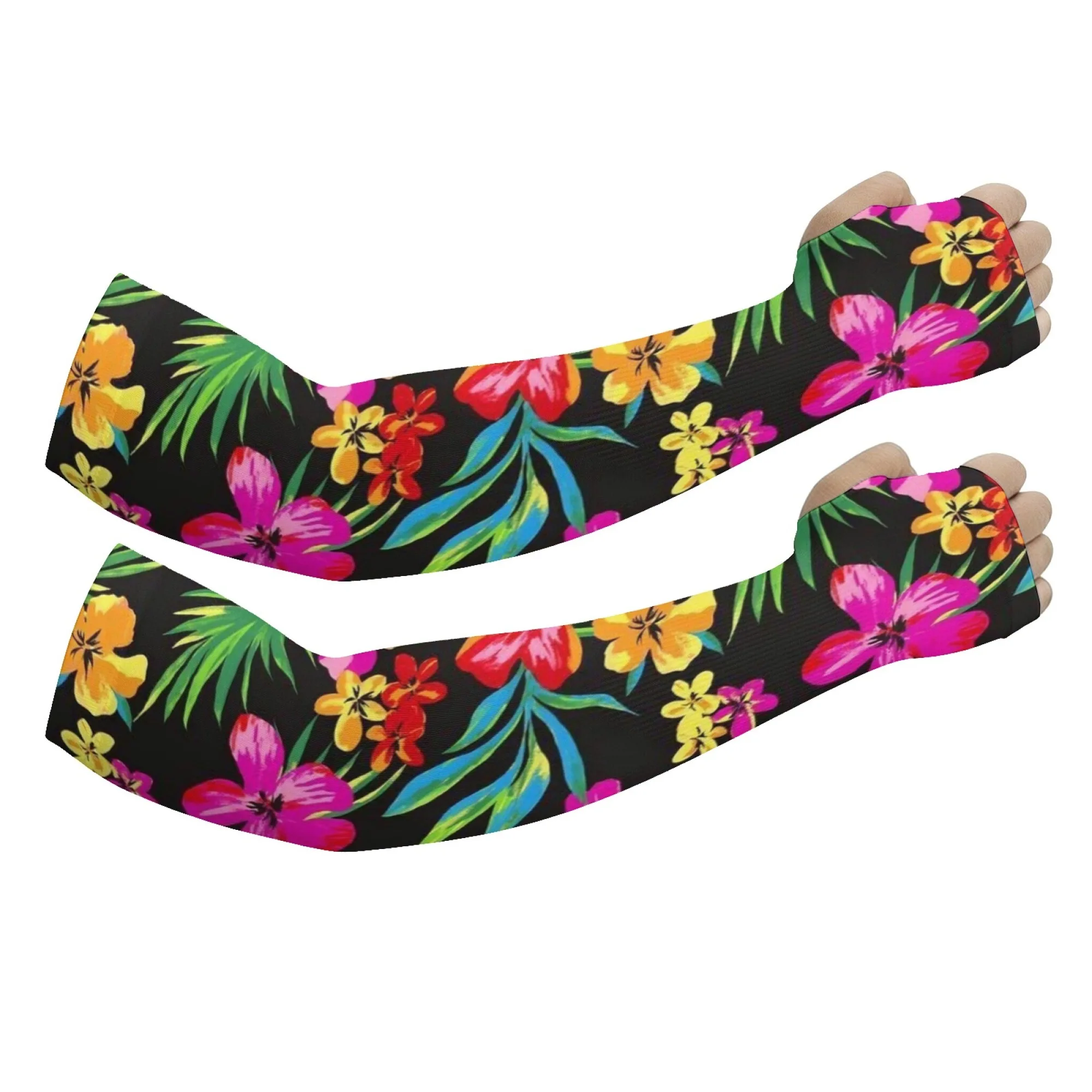 Tropical Floral Print Arm Sleeves Comfortable and Soft Skin-friendly for Outdoor Running Cycling Gardening Protective Sleeves
Tropical Floral Print Arm Sleeves Comfortable and Soft Skin-friendly for Outdoor Running Cycling Gardening Protective Sleeves