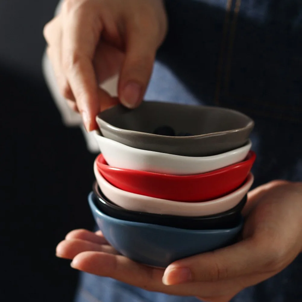 4Pcs Dipping Sauce Plates Ceramic Seasoning Dishes Vinegar Condiment Trays Household Food Appetizer Tableware for Home
4Pcs Dipping Sauce Plates Ceramic Seasoning Dishes Vinegar Condiment Trays Household Food Appetizer Tableware for Home