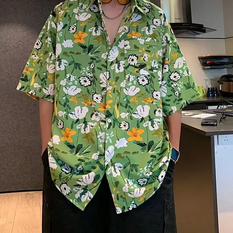 Plus Size Men Hawaiian Floral Print Shirt Loose Short Sleeve Beach Summer Top
Plus Size Men Hawaiian Floral Print Shirt Loose Short Sleeve Beach Summer Top