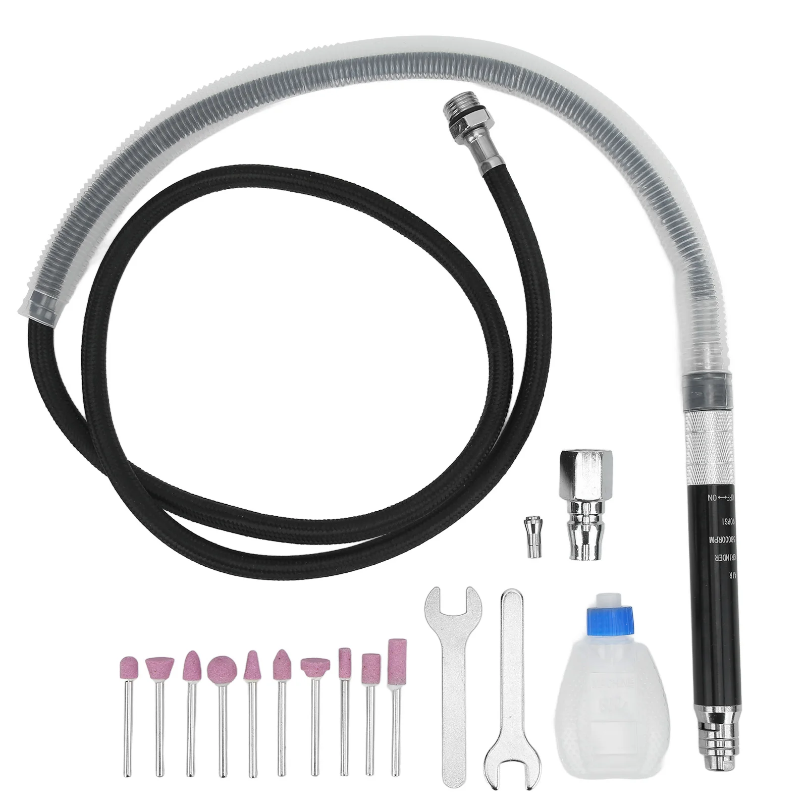 Pneumatic Pencil Die Grinder Kit Micro Die Grinder Set Portable Polishing Engraving Tool
Pneumatic Pencil Die Grinder Kit Micro Die Grinder Set Portable Polishing Engraving Tool