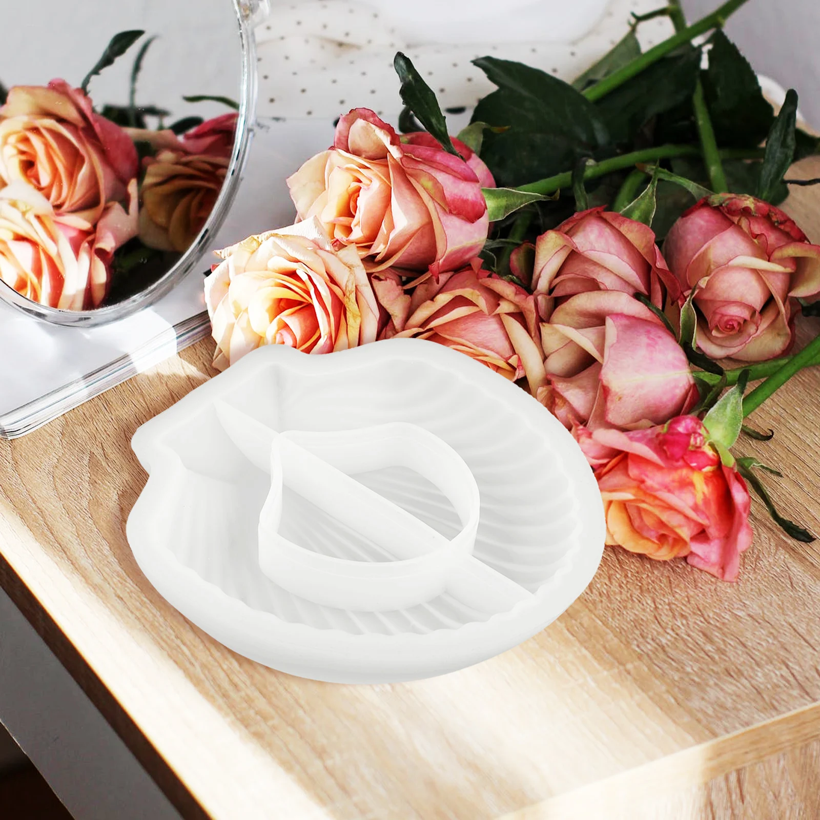 Shell Storage Silicone Mold Tray Molds Resin Epoxy Child Household DIY Crafts Smooth Surface Easy Demould Clean Unique Gifts
Shell Storage Silicone Mold Tray Molds Resin Epoxy Child Household DIY Crafts Smooth Surface Easy Demould Clean Unique Gifts