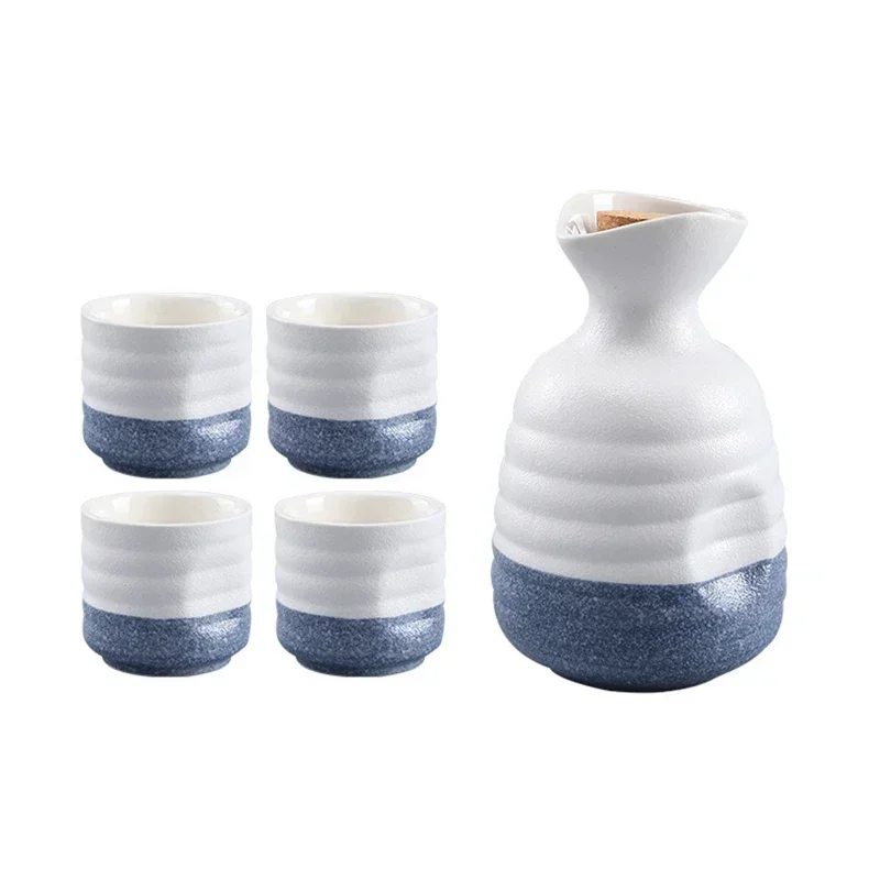 High quality Ceramic wine set inclue 1Pot 4cups,wine cup goblet of Wine home jug white glass suite,Japanese sake set liqueur cup
High quality Ceramic wine set inclue 1Pot 4cups,wine cup goblet of Wine home jug white glass suite,Japanese sake set liqueur cup