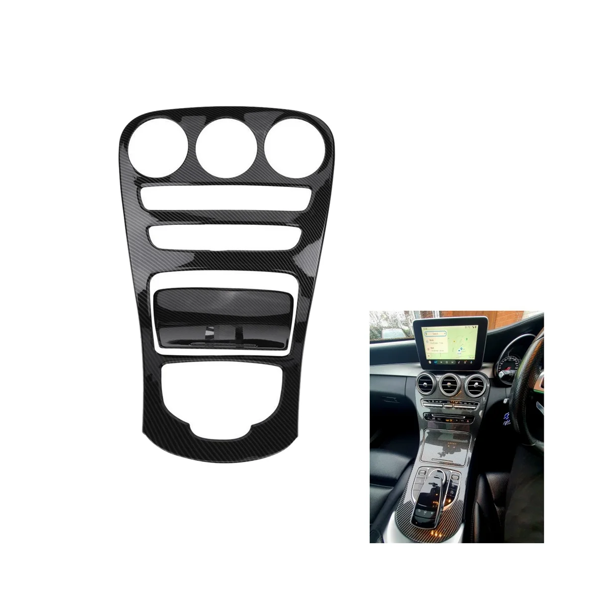 Center Console Panel Decoration Cover Trim for Mercedes Benz C Class W205 2015-18 GLC X253 2016-19 ,ABS Carbon Fiber
Center Console Panel Decoration Cover Trim for Mercedes Benz C Class W205 2015-18 GLC X253 2016-19 ,ABS Carbon Fiber