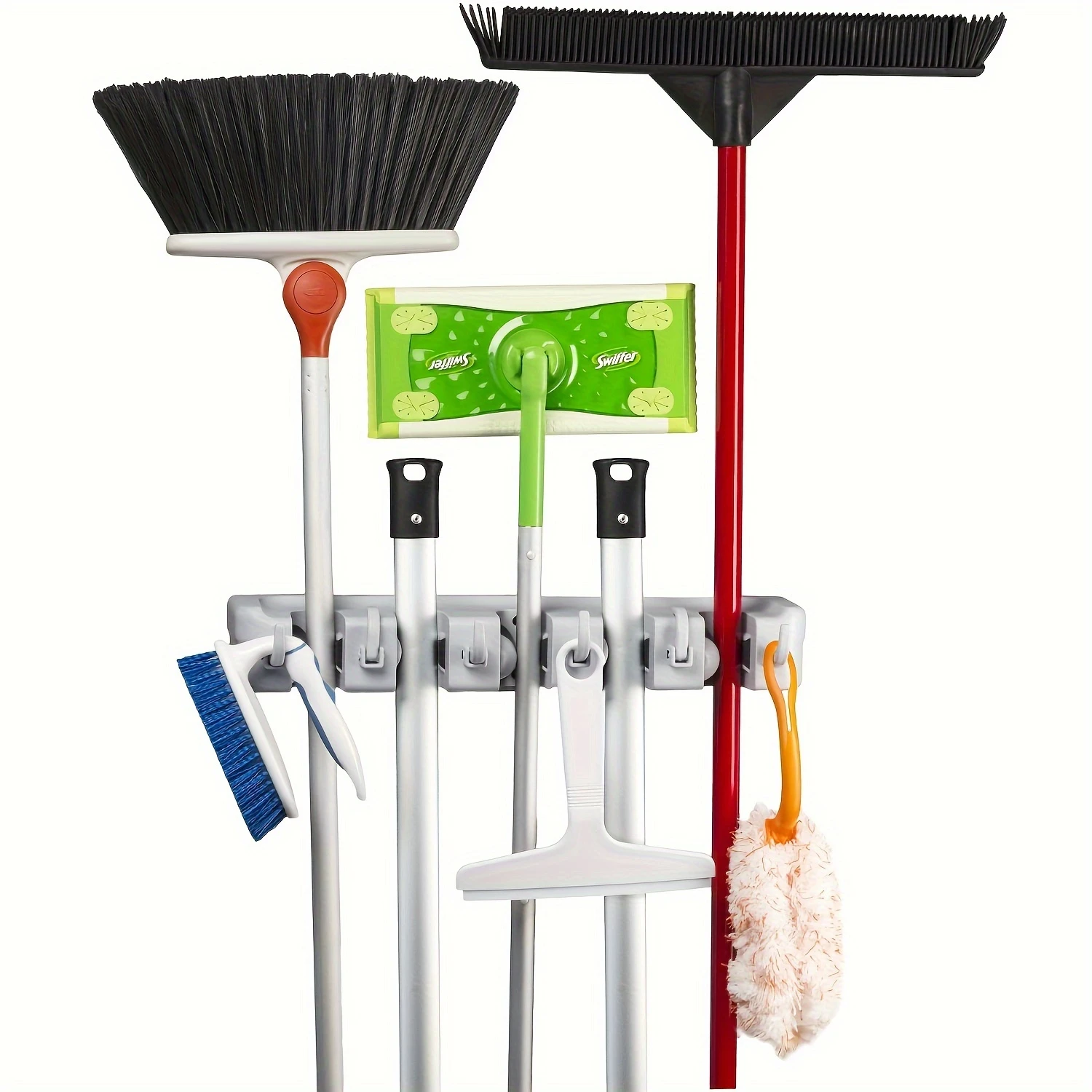 2pc Broom Mop Holder, Self Adhesive Hook, TracelessHanging Rack Holder, Wall Mounted Mop Holder, For , Bathroom, Garden, Kitche
2pc Broom Mop Holder, Self Adhesive Hook, TracelessHanging Rack Holder, Wall Mounted Mop Holder, For , Bathroom, Garden, Kitche