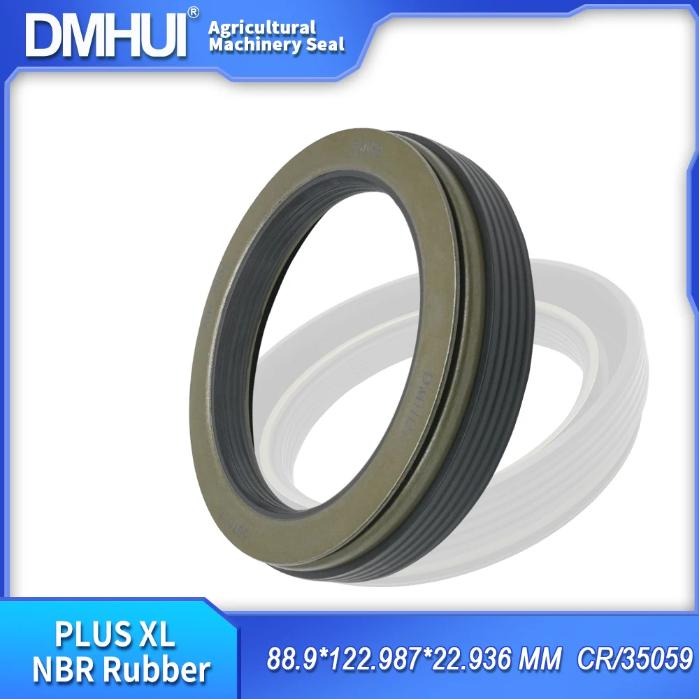 DMHUI CR35059 Wheel Hub Seal 3.5"x4.842"x0.903" for Heavy Duty Truck Scotseal PlusXL Shaft Sealing Ring 88.9*122.987*22.936mm
DMHUI CR35059 Wheel Hub Seal 3.5"x4.842"x0.903" for Heavy Duty Truck Scotseal PlusXL Shaft Sealing Ring 88.9*122.987*22.936mm