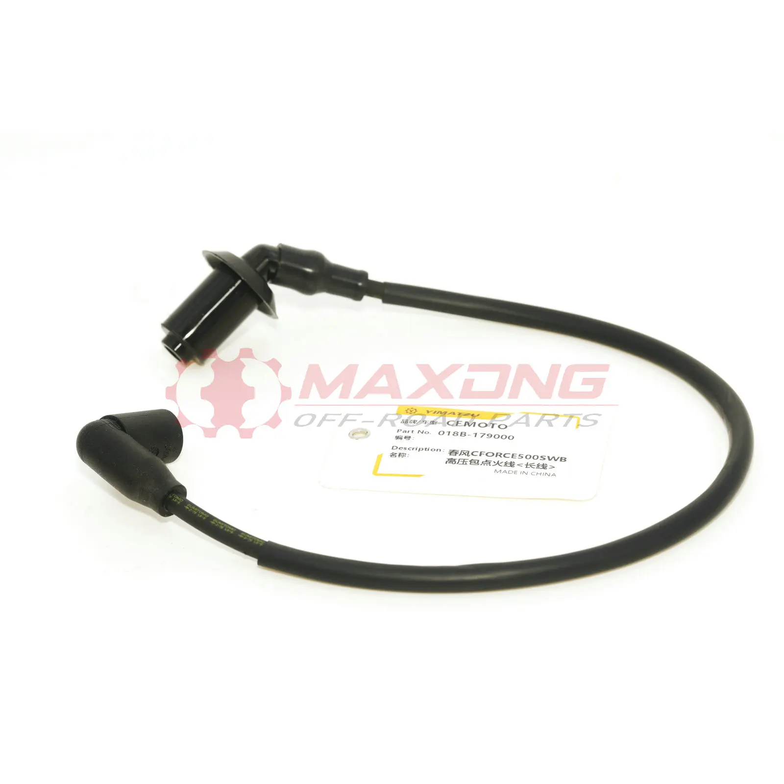 High-Voltage Ignition Cable Assy 018B-179000 For CFMoto ATVATV UTV Accessories CF500 X5 Engine CF188 500cc CF Moto Part
High-Voltage Ignition Cable Assy 018B-179000 For CFMoto ATVATV UTV Accessories CF500 X5 Engine CF188 500cc CF Moto Part
