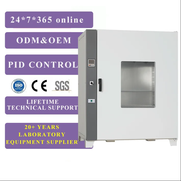 Electric Blast Drying Oven Thermostatic Laboratory Equipment Incubator with Constant Temperature Control
Electric Blast Drying Oven Thermostatic Laboratory Equipment Incubator with Constant Temperature Control