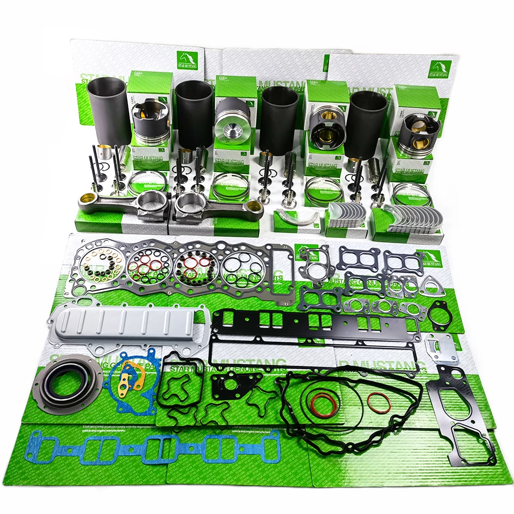 4M50 Piston ME222983 Ring ME995590 Connecting Rod ME301848 Valve Gasket Kit ME240707 Bearing for Mitsubishi Engine Overhaul Set
4M50 Piston ME222983 Ring ME995590 Connecting Rod ME301848 Valve Gasket Kit ME240707 Bearing for Mitsubishi Engine Overhaul Set