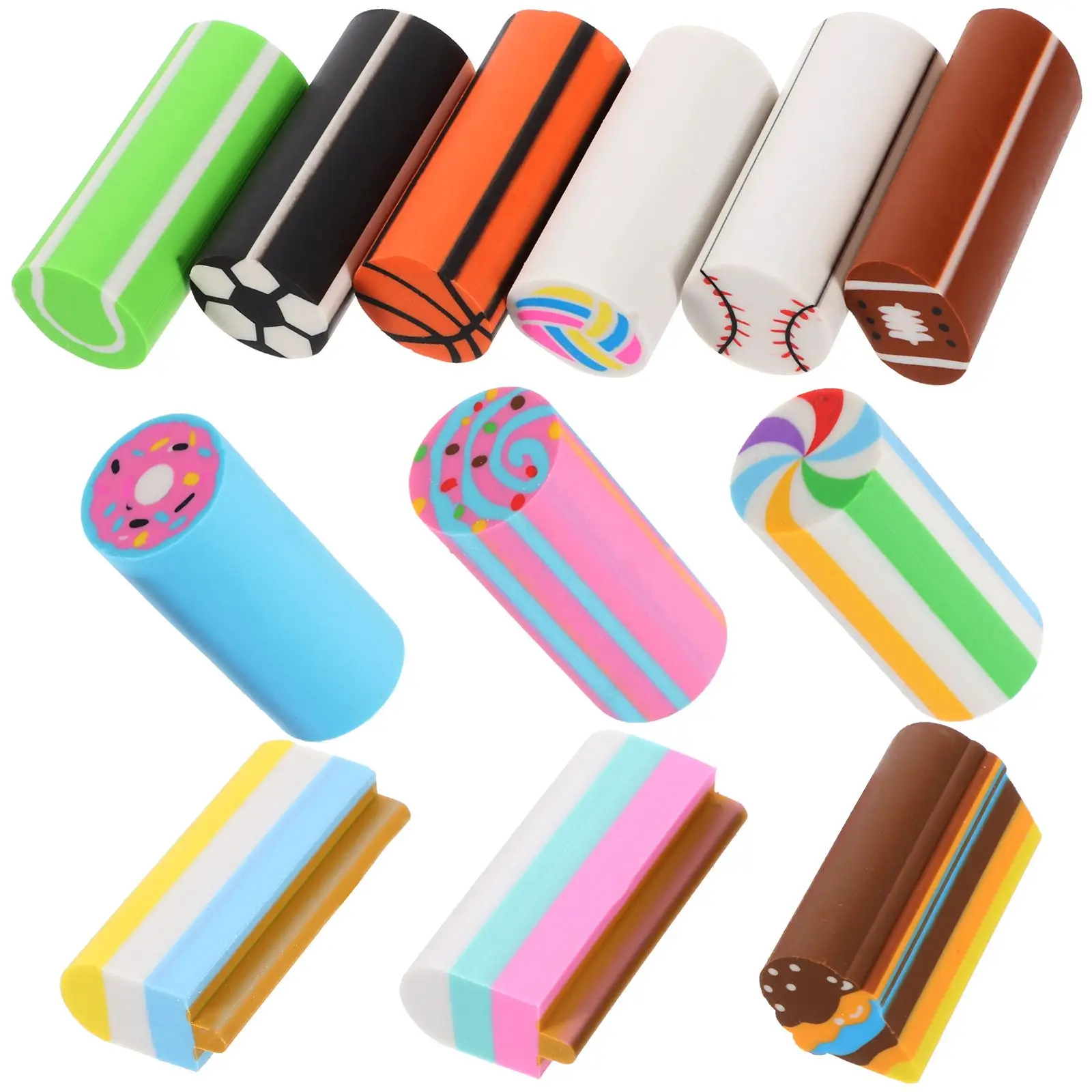 12 Pcs Portable Mini Erasers Eraser Cute Mini School Pencil Erasers Tpu Student Party Favors Wear Resistant Household Small
12 Pcs Portable Mini Erasers Eraser Cute Mini School Pencil Erasers Tpu Student Party Favors Wear Resistant Household Small