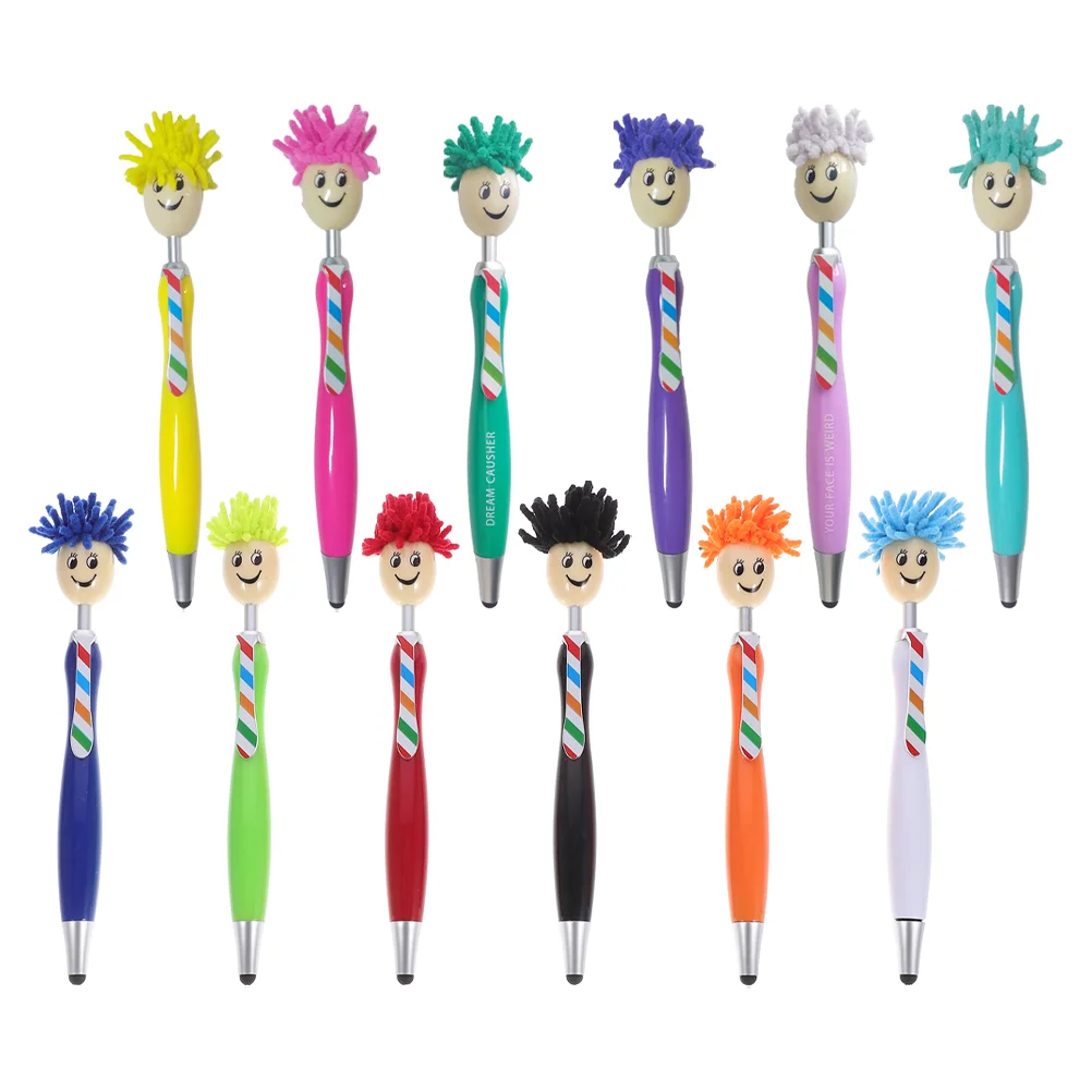 12 Pcs Cartoon Ballpoint Pen Portable Pens Stylus Adorable Fine Home Supplies Daily Use Fashion Accessories Business
12 Pcs Cartoon Ballpoint Pen Portable Pens Stylus Adorable Fine Home Supplies Daily Use Fashion Accessories Business