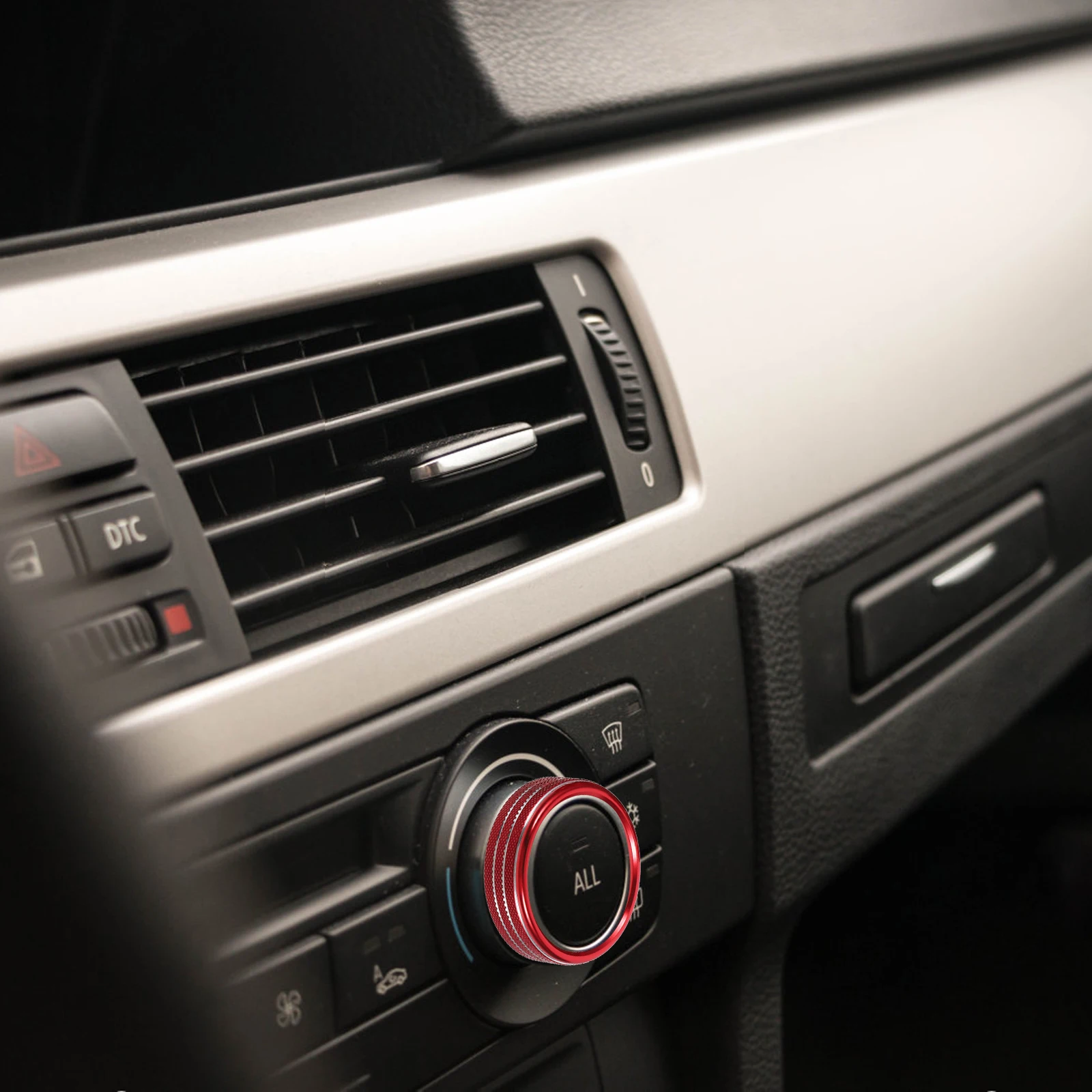 4pcs Air Conditioner Switch Trim Cover Ring Control Knob Decorative Car Interior Accessories Durable Aluminum Alloy Console
4pcs Air Conditioner Switch Trim Cover Ring Control Knob Decorative Car Interior Accessories Durable Aluminum Alloy Console