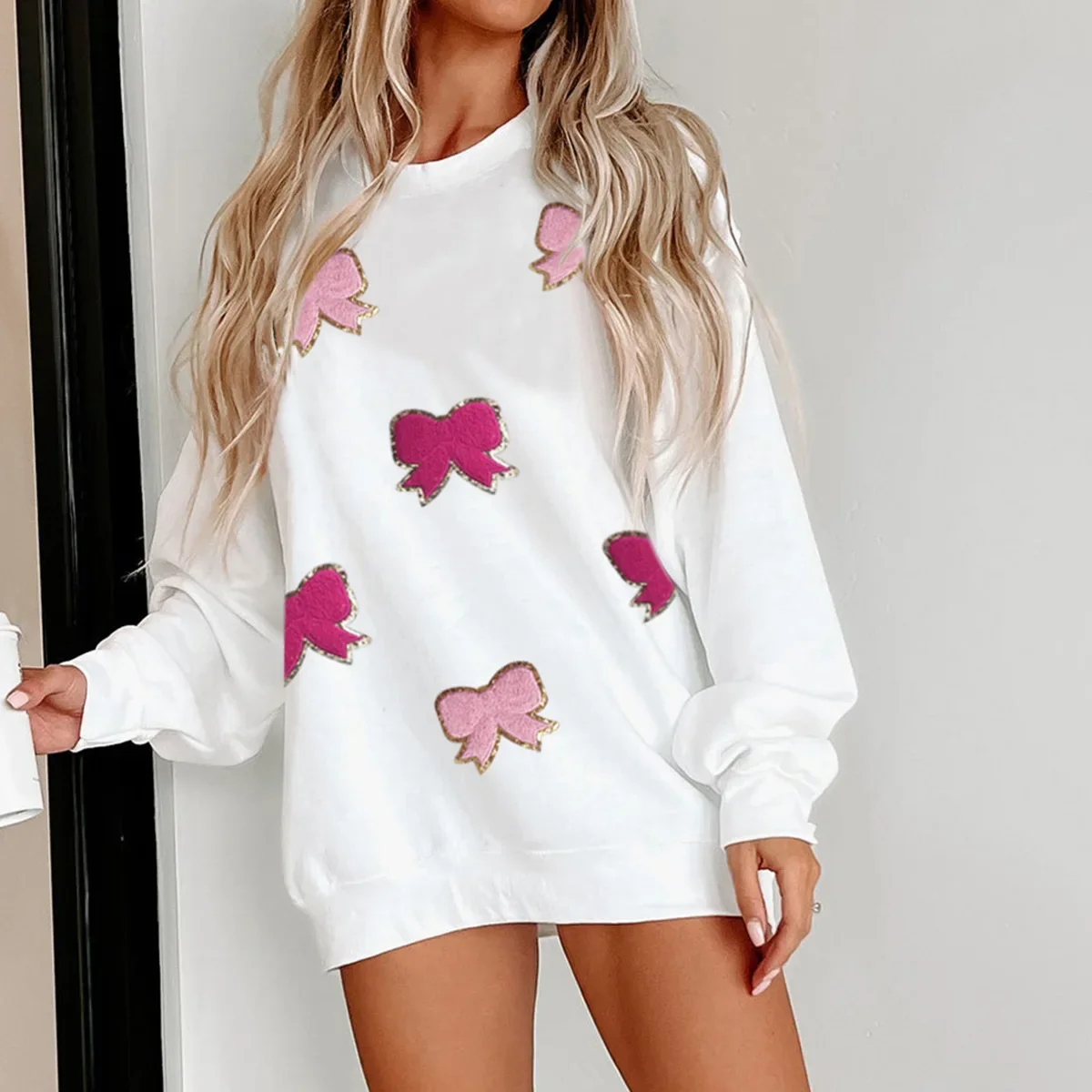 Casual Hoodies Winter Clothes Women Round Neck Elegant Long Sleeved Sweatshirt Fashionable and Versatile Tops Streetwear 2024
Casual Hoodies Winter Clothes Women Round Neck Elegant Long Sleeved Sweatshirt Fashionable and Versatile Tops Streetwear 2024