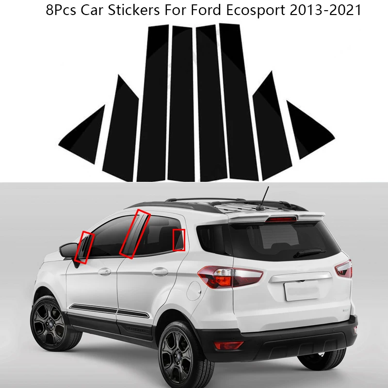8Pcs/Set Carbon Fiber Mirror Effect Door Window Column B C Pillars Post Cover Trim For Ford Ecosport 2013-2021 Car Accessories
8Pcs/Set Carbon Fiber Mirror Effect Door Window Column B C Pillars Post Cover Trim For Ford Ecosport 2013-2021 Car Accessories