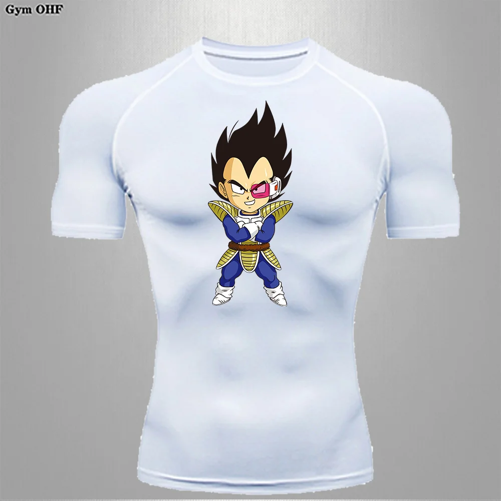 Dragon Ball Fitness Clothing Men's Running T-shirt Basketball Training Tee Tight Fit High Elastic Fast Dry Compression Tracksuit
Dragon Ball Fitness Clothing Men's Running T-shirt Basketball Training Tee Tight Fit High Elastic Fast Dry Compression Tracksuit