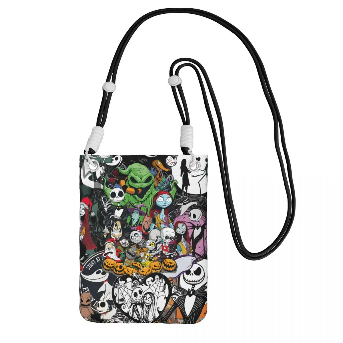 Custom Casual Jack Skellington Mobile Phone Bag Women Men Living Skeleton Shoulder Crossbody Shopping Detachable Shoulder Strap
Custom Casual Jack Skellington Mobile Phone Bag Women Men Living Skeleton Shoulder Crossbody Shopping Detachable Shoulder Strap