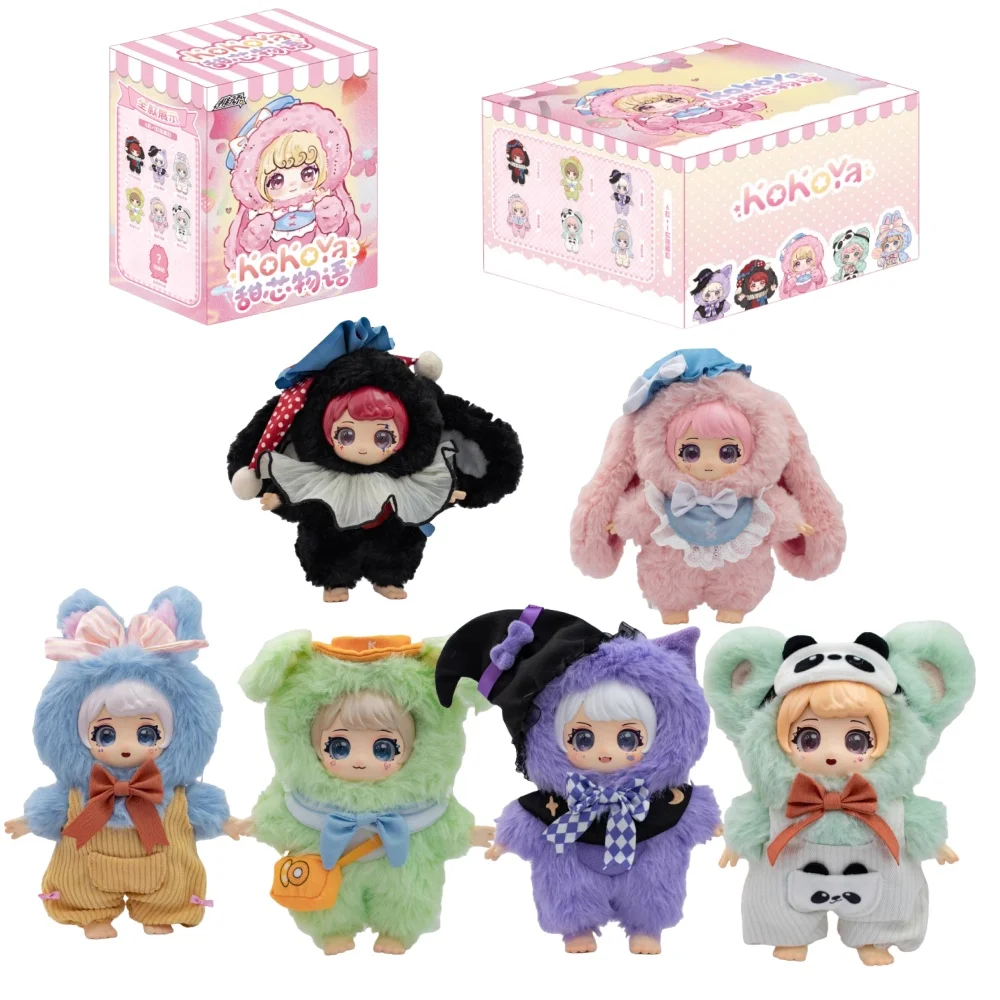 Подлинная Kokoya Sweet Core Story слепая коробка, виниловая плюшевая сумка, подвеска, кукла, фигурка, декор для стола, орнамент, загадочная коробка, подарок на день рождения
Подлинная Kokoya Sweet Core Story слепая коробка, виниловая плюшевая сумка, подвеска, кукла, фигурка, декор для стола, орнамент, загадочная коробка, подарок на день рождения