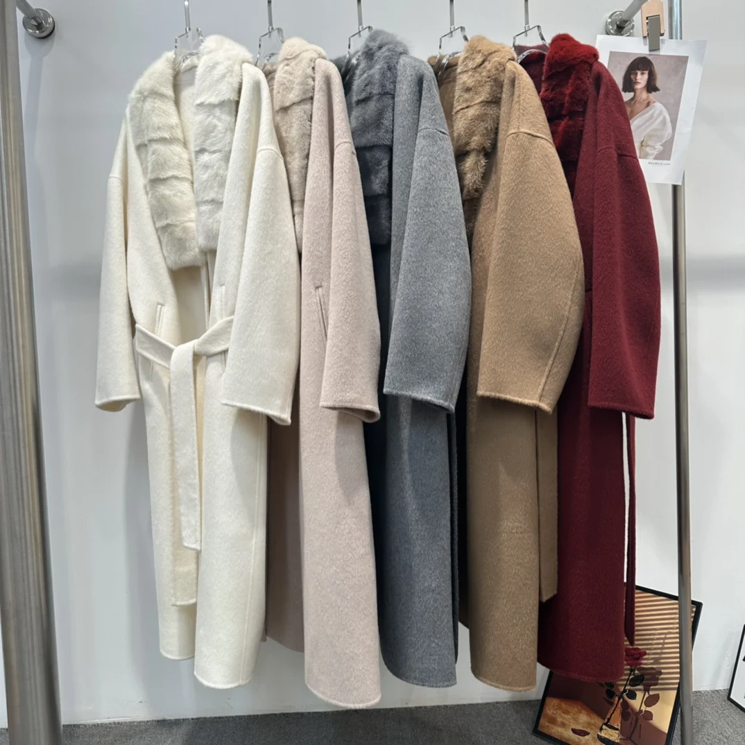 women's fashion luxury coat autumn winter new female high quality Cashmere coat 10% cashmere 90% wool
women's fashion luxury coat autumn winter new female high quality Cashmere coat 10% cashmere 90% wool