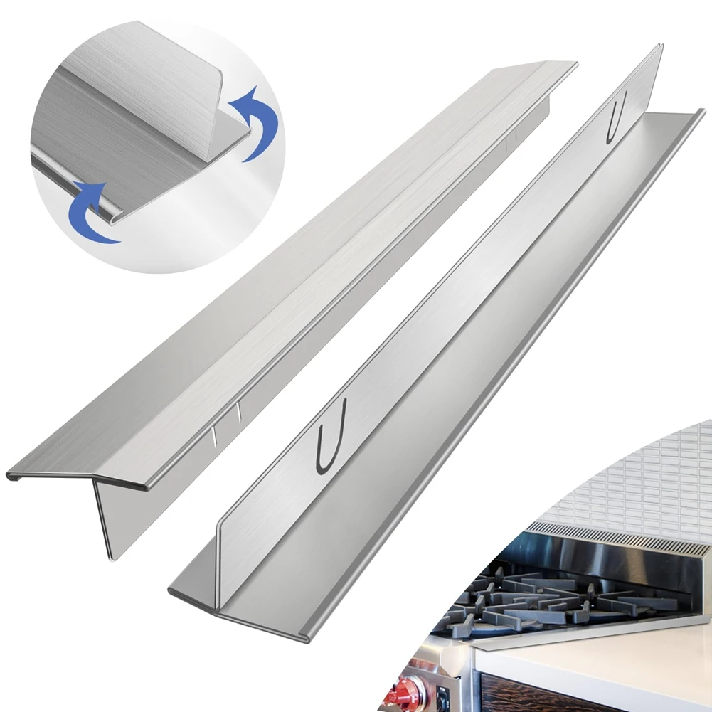 【Berserkk】Stovegap Covers Stainless Steel 2 Packs Stovegap Covers For Kitchen Easy To Clear Stove Counter Gapcover A
【Berserkk】Stovegap Covers Stainless Steel 2 Packs Stovegap Covers For Kitchen Easy To Clear Stove Counter Gapcover A