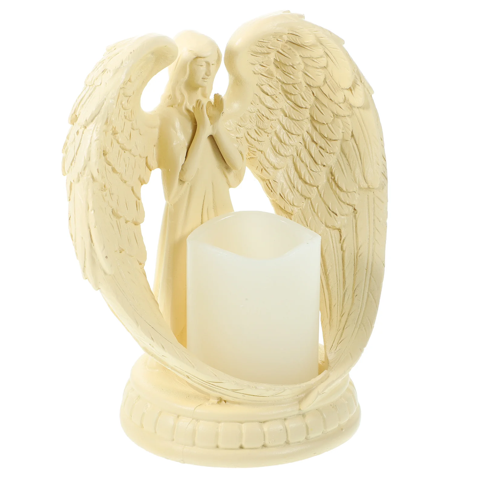 1pc Electronic Candlestick Angel Shape Holder Resin Material For Wedding Party Home Office Desktop Decoration
1pc Electronic Candlestick Angel Shape Holder Resin Material For Wedding Party Home Office Desktop Decoration
