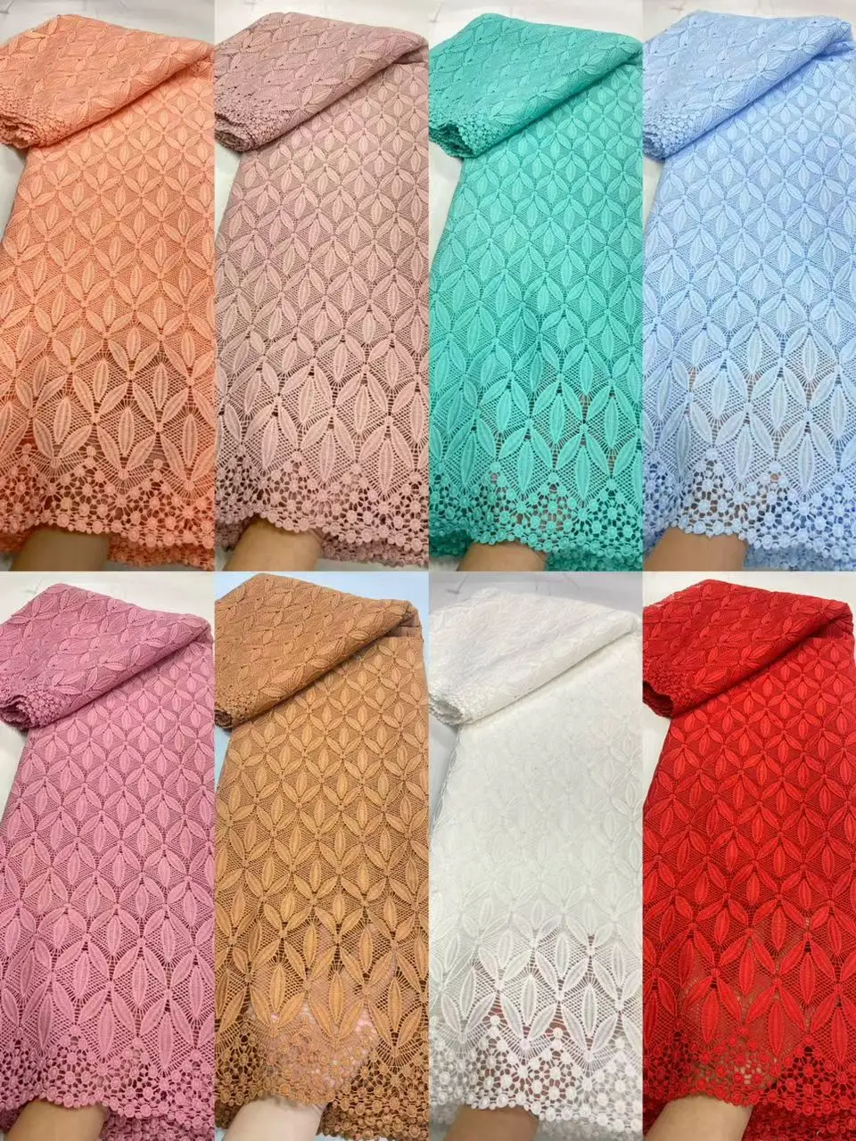 High Quality 2026 Latest African Nigerian With Tulle Sewing Lace Fabric Guipure Embroidery Dresses Sequins 5Yards JL547
High Quality 2026 Latest African Nigerian With Tulle Sewing Lace Fabric Guipure Embroidery Dresses Sequins 5Yards JL547