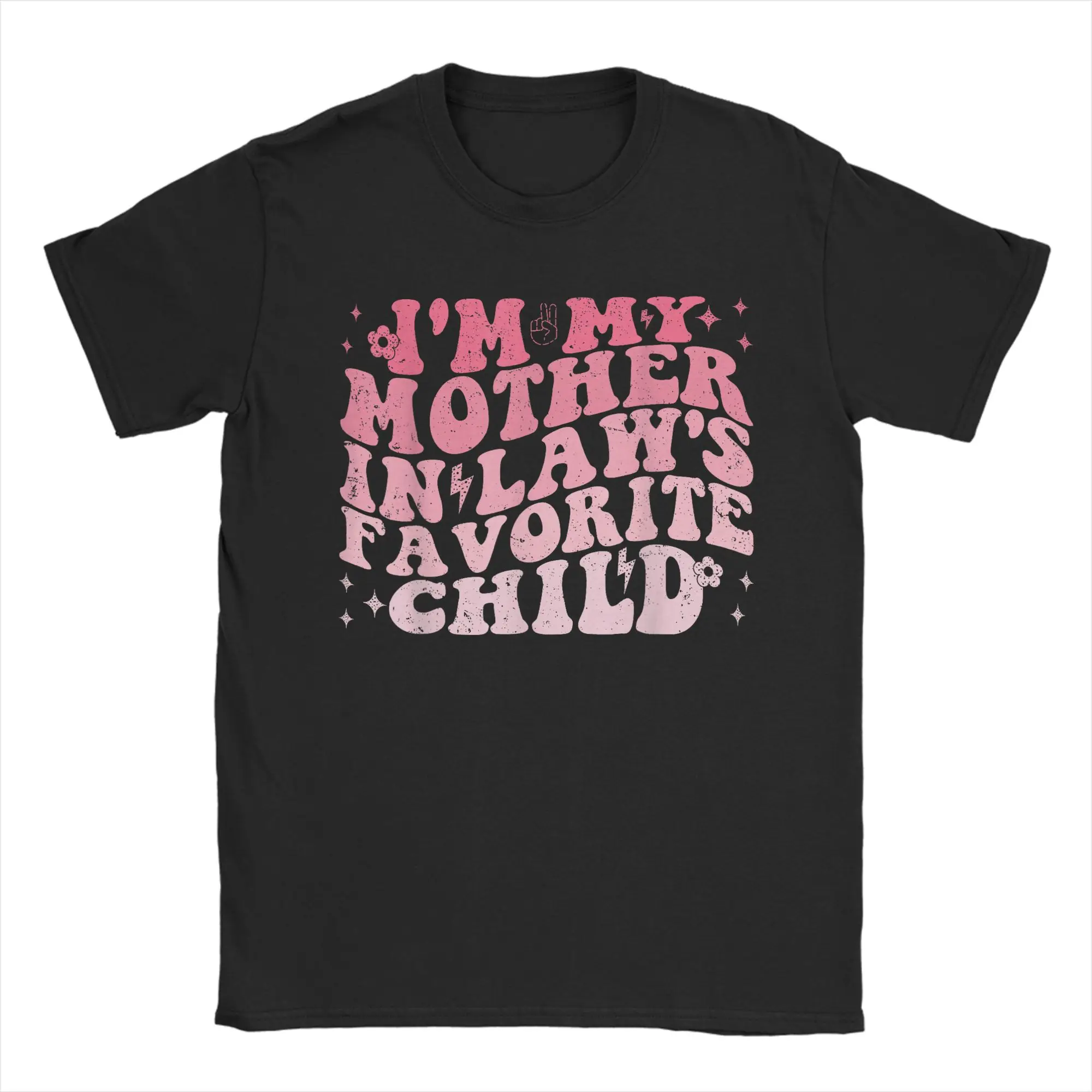Vintage I'm My Mother In Laws Favorite Child T-Shirts for Men Round Collar Cotton T Shirts Short Sleeve Tees Printed Clothing
Vintage I'm My Mother In Laws Favorite Child T-Shirts for Men Round Collar Cotton T Shirts Short Sleeve Tees Printed Clothing