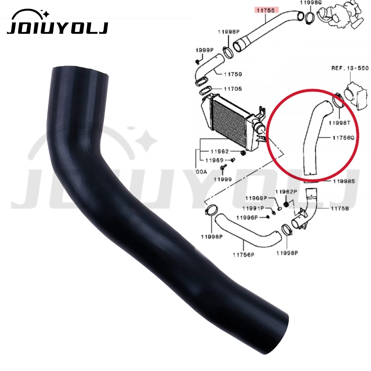Turbo Intercooler Rubber Hose Pipe for Mitsubishi L200/Triton 4WD 1505A088 1505A850
Turbo Intercooler Rubber Hose Pipe for Mitsubishi L200/Triton 4WD 1505A088 1505A850