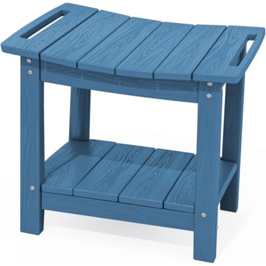 Shower Bench 18" Shower Stool for Inside Shower HDPE Waterproof Shower Seats for Adults with Storage Shelf and Handles 360 lbs
Shower Bench 18" Shower Stool for Inside Shower HDPE Waterproof Shower Seats for Adults with Storage Shelf and Handles 360 lbs