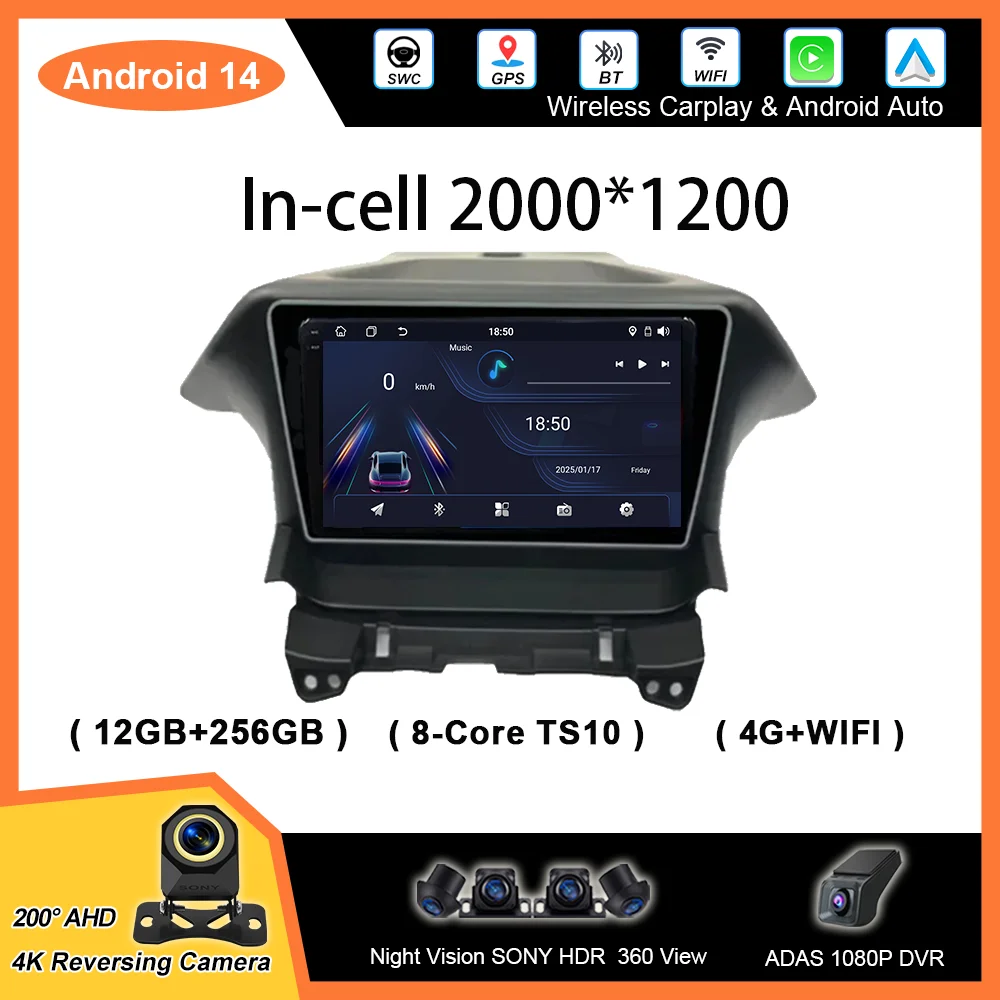 Android 14 Car Radio Stereo For HONDA ODYSSEY 2009-2014 LHD Auto Player Multimedia Carplay GPS navigation 2din DVD QLED Screen
Android 14 Car Radio Stereo For HONDA ODYSSEY 2009-2014 LHD Auto Player Multimedia Carplay GPS navigation 2din DVD QLED Screen