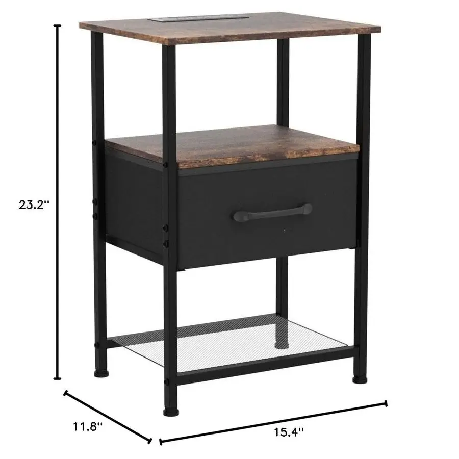 Набор из 2 прикроватных тумбочек с зарядной станцией и ящиком, прикроватная тумбочка с 20-цветной светодиодной лентой и 2-слойным полкой
Набор из 2 прикроватных тумбочек с зарядной станцией и ящиком, прикроватная тумбочка с 20-цветной светодиодной лентой и 2-слойным полкой