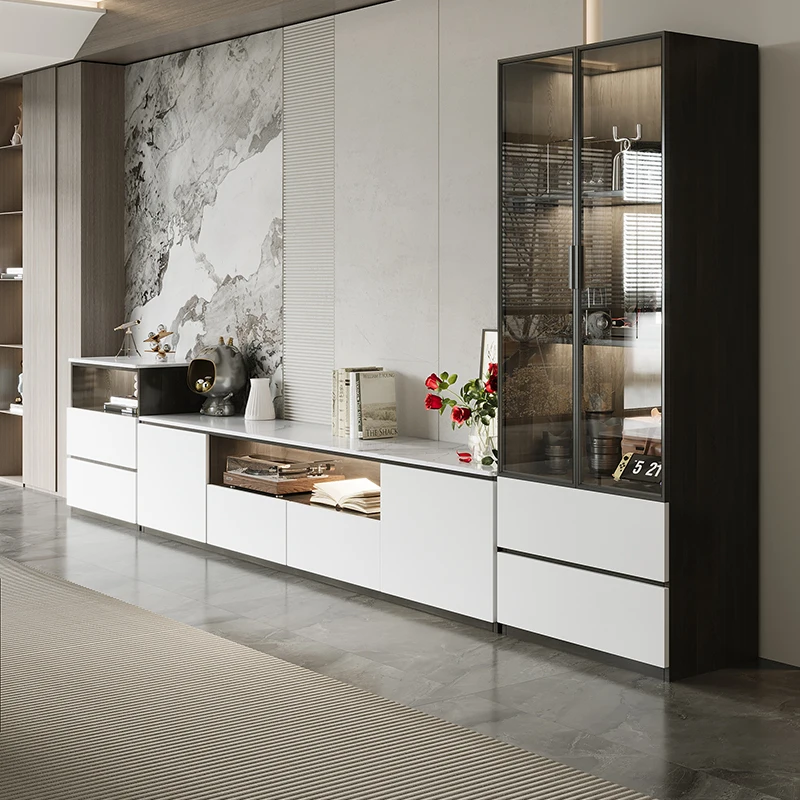 Light Luxury Universal TV Cabinet Nordic Dressers Living Room Storage Console Tv Stands Display Unique Muebles Salon Furniture
Light Luxury Universal TV Cabinet Nordic Dressers Living Room Storage Console Tv Stands Display Unique Muebles Salon Furniture