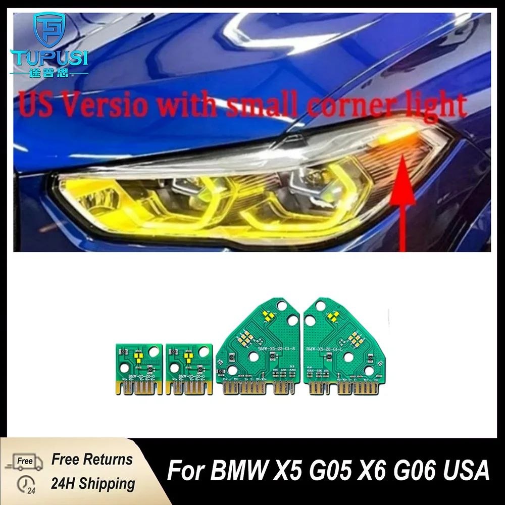 Лазерная фара дневного света желтого цвета для BMW X5 G05 X6 G06 2020 2021, 40ix 50ix SUV Angel Eyes DRL Led Boards
Лазерная фара дневного света желтого цвета для BMW X5 G05 X6 G06 2020 2021, 40ix 50ix SUV Angel Eyes DRL Led Boards
