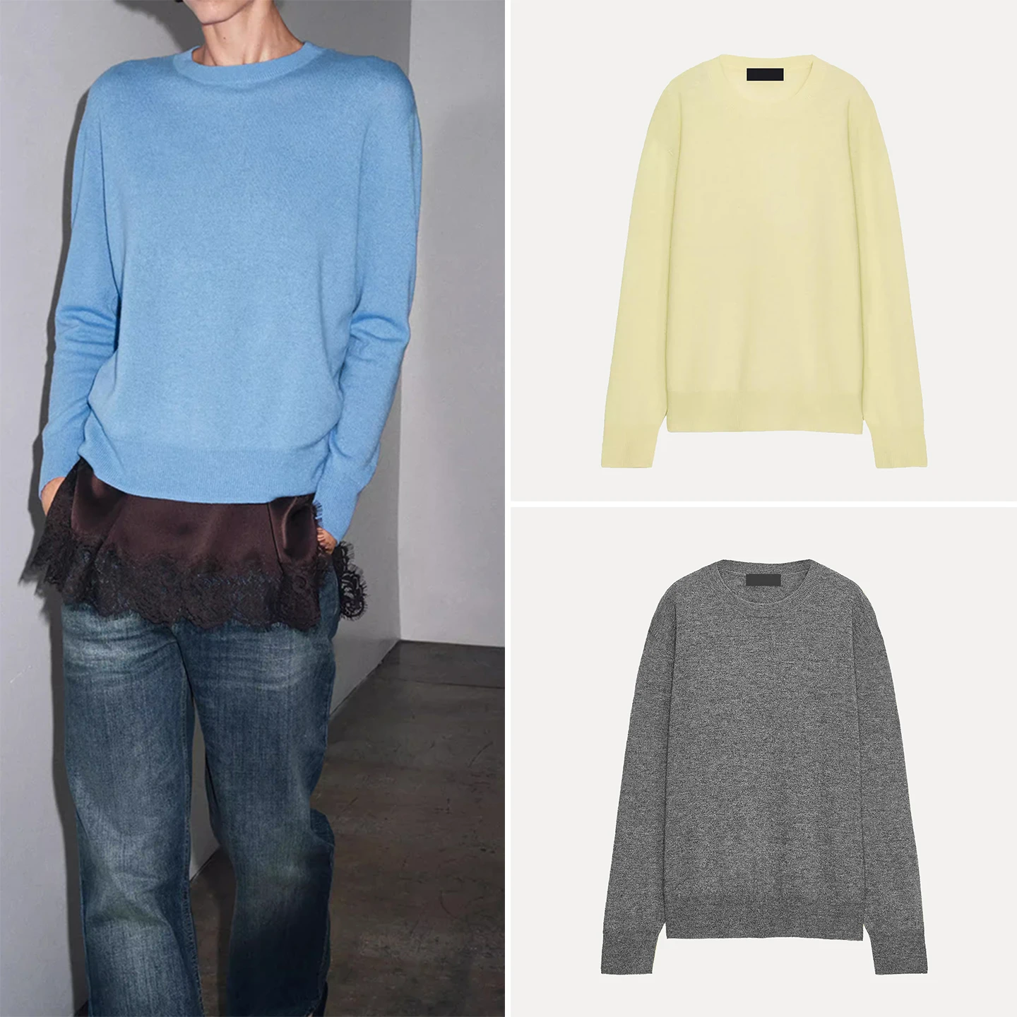 Ultra Soft Wool Long Sve Knitted Sweater Women's Faion Personali New Arrival Autumn 2025 Z Brand round Ne Pullover
Ultra Soft Wool Long Sve Knitted Sweater Women's Faion Personali New Arrival Autumn 2025 Z Brand round Ne Pullover