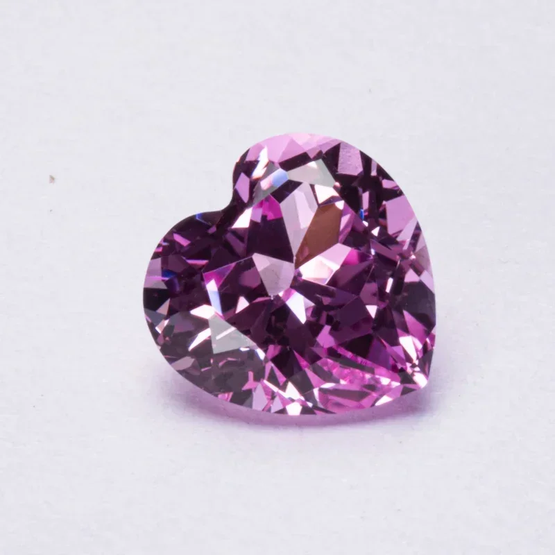 Lab Grown Sapphire Heart Shape Pink Color VVS1 Gemstones for Charms Diy Jewelry Making Materials Selectable Certificate
Lab Grown Sapphire Heart Shape Pink Color VVS1 Gemstones for Charms Diy Jewelry Making Materials Selectable Certificate