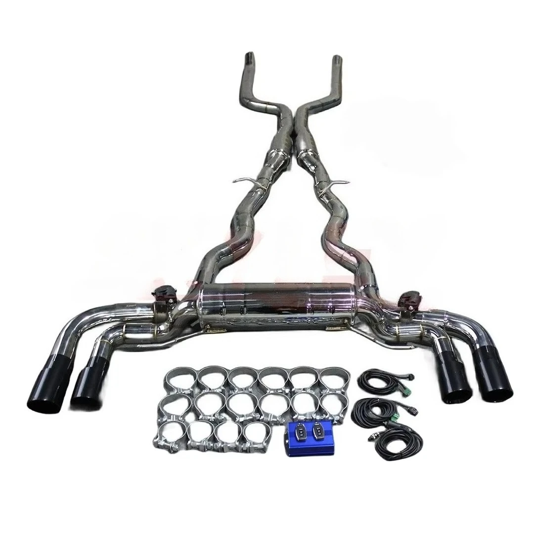 Catback Exhaust for M8 F91/f92/f93 4.4t 2017-2023 Car Exhaust System Escape Stainless Steel Exhaust Pipe Muffler
Catback Exhaust for M8 F91/f92/f93 4.4t 2017-2023 Car Exhaust System Escape Stainless Steel Exhaust Pipe Muffler