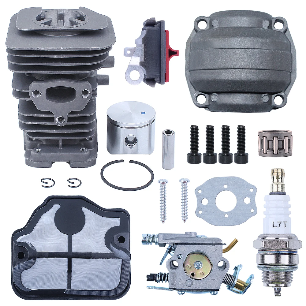 40MM Cylinder Piston Pan Carburetor Kit For Husqvarna 142 137 Replace For Part 530069941 530 06 99-41 530071987
40MM Cylinder Piston Pan Carburetor Kit For Husqvarna 142 137 Replace For Part 530069941 530 06 99-41 530071987