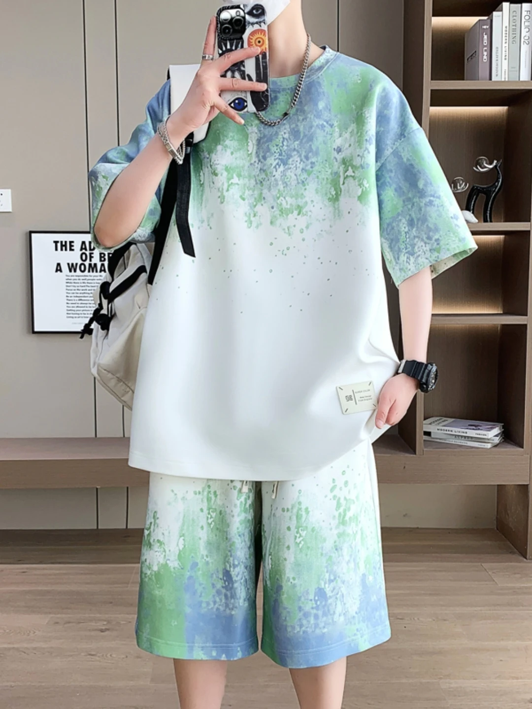 Мужской комплект повседневной спортивной одежды adient ort Sve, летняя удобная дышащая футболка с пятью пуговицами больших размеров и orts
Мужской комплект повседневной спортивной одежды adient ort Sve, летняя удобная дышащая футболка с пятью пуговицами больших размеров и orts