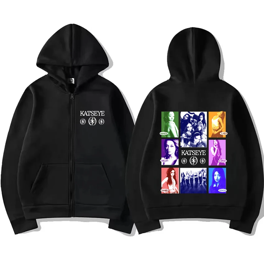 kpop Katseye poster Classic Zipper Hoodie 2025 Coat Men ’s Women cool vintage Oversized Streetwear Unisex Fleece Zip-up Jacket
kpop Katseye poster Classic Zipper Hoodie 2025 Coat Men ’s Women cool vintage Oversized Streetwear Unisex Fleece Zip-up Jacket